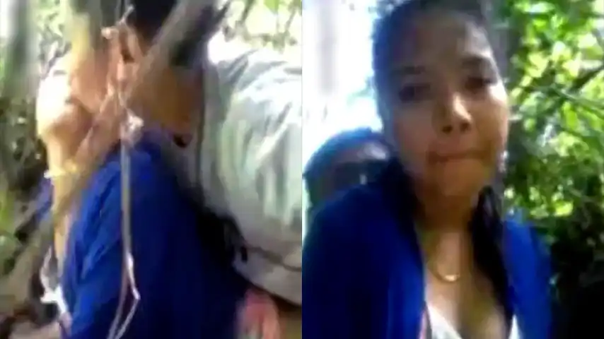 ABG Bogor Mesum Didalam Hutan