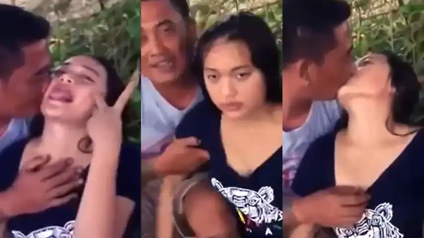 ABG Ciuman Mesra Sama Om-om