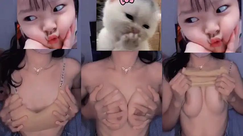 ABG Mulus Bugil Remas Toket Kenyal