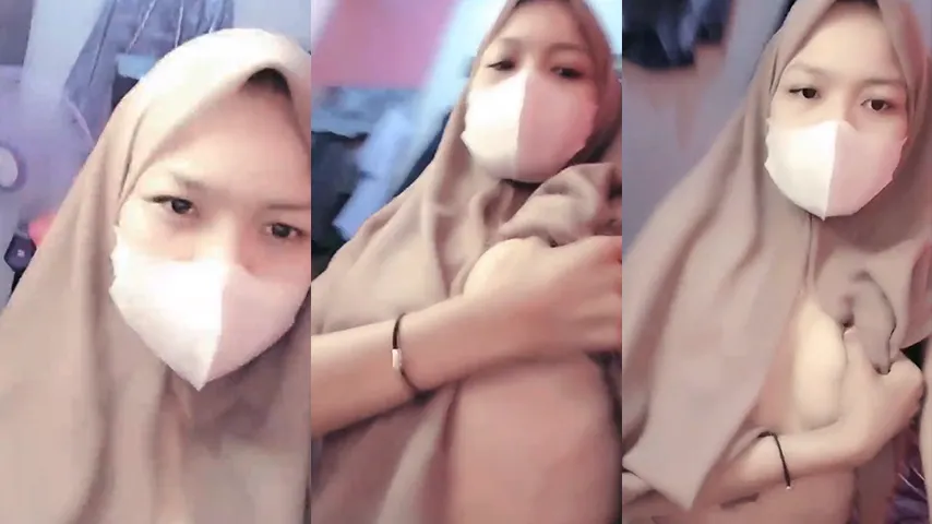 Bocil Hijab Sange Remas Nenen Mango