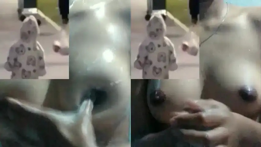 Bocil Tiktoker Mandi Sambil Mainin Tetek