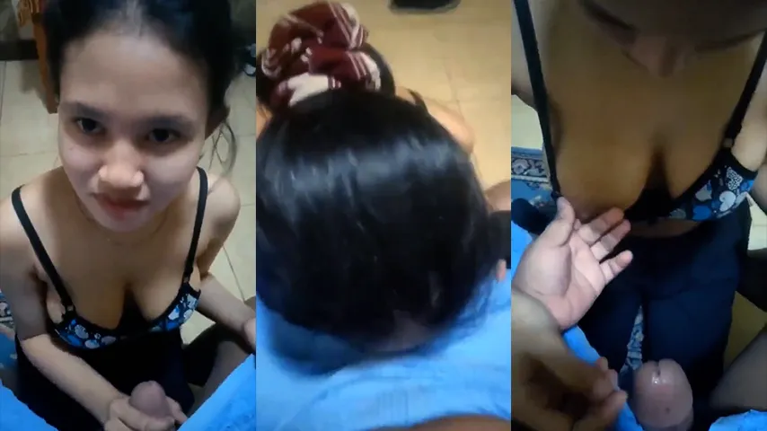 Cewe Cantik Toge Sepong Kontol Ayang