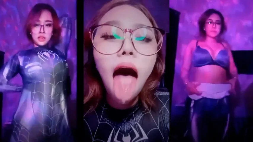 Cewe Kostum Spider Woman Ebot