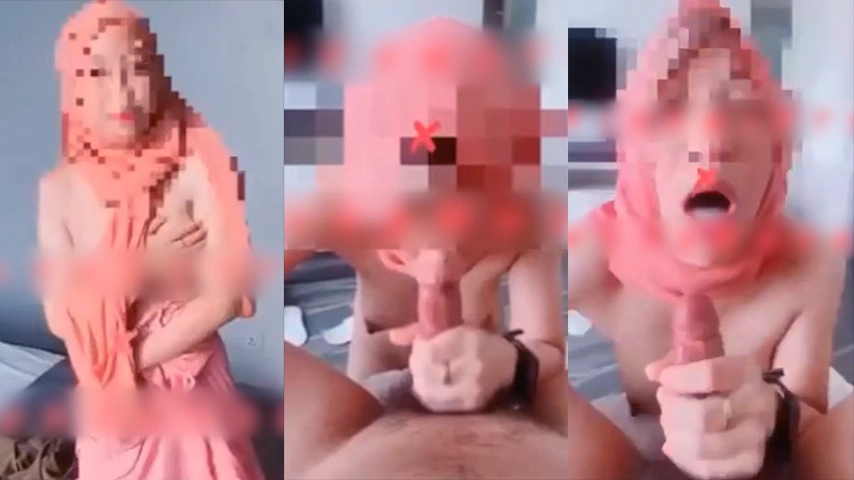 Disepong Ayang Berhijab Crotin Dalem Mulut