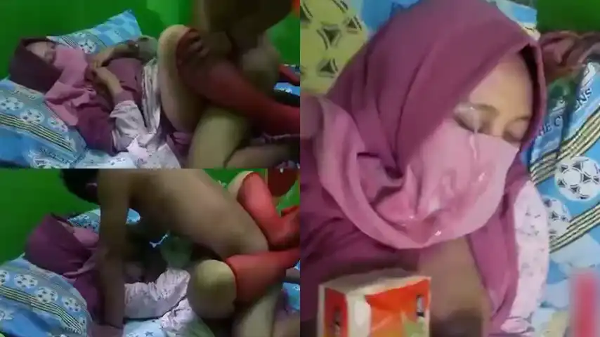 Entot Bini Bercadar Crot Pejuh Dimuka