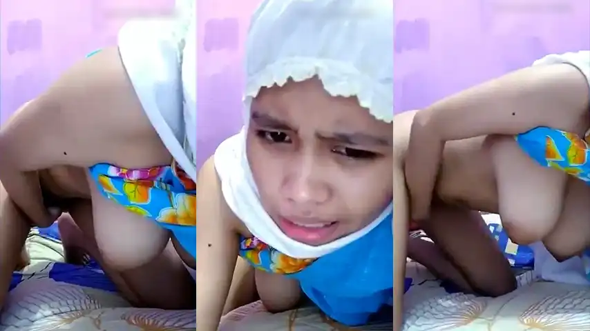 Gadis Masih Pake Mukena Kobel Meki