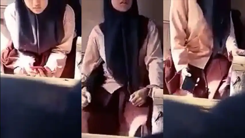 Hijab ABG Masih Pake Seragam Ngentot