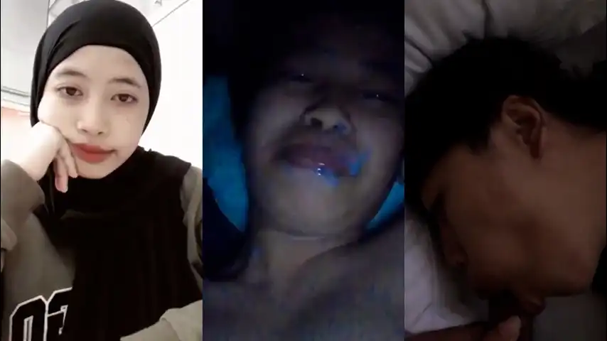 Hijab Cewe Pulen Blowjob Crot Dimulutnya