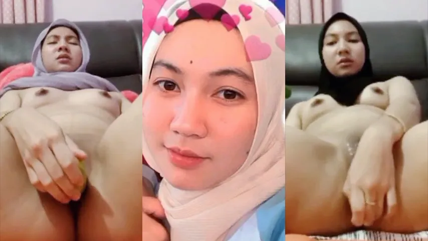 Hijab Tiktok Cantik Sange Colmek Timun