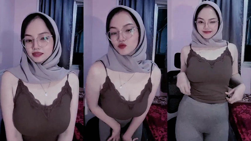 Itsmeii Cewe Hijab Goyang Ebot Live