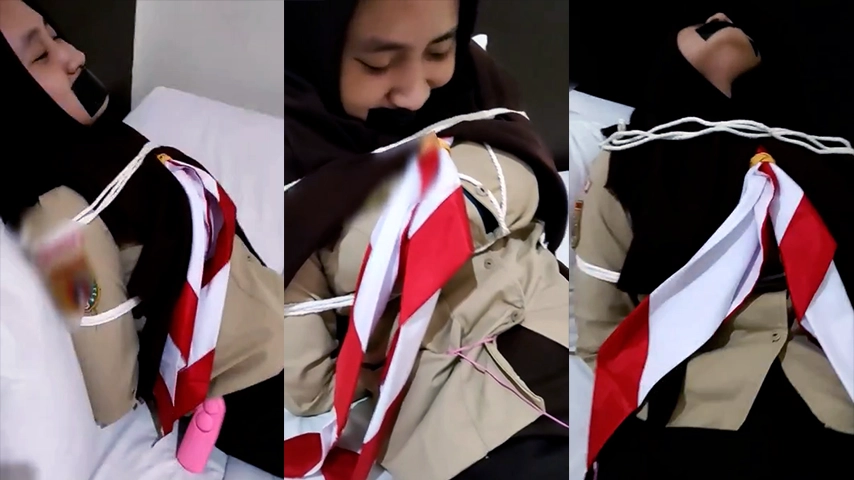 Jilbab SMA Pramuka Disekap Full Video