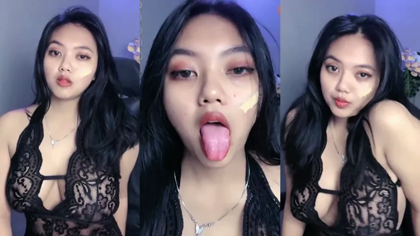 Kak Shadira Toge Lingerie Hitam Seksi