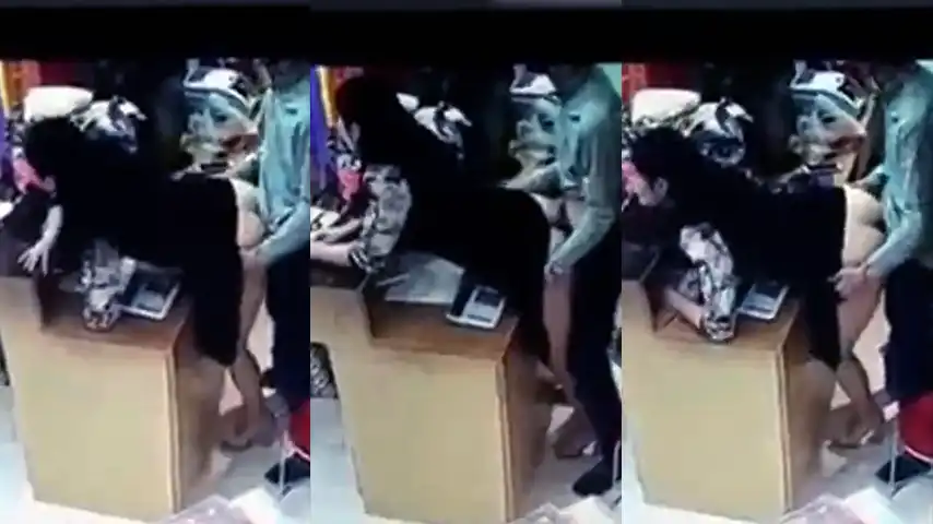 Kasir Ngewe Sama Bos Terekam CCTV