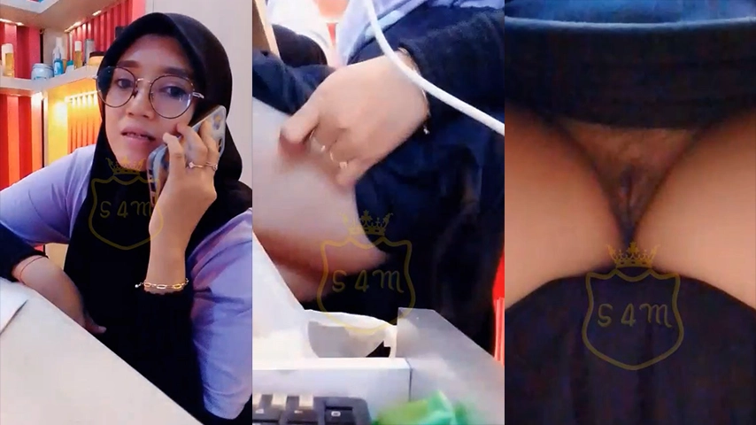 Mbak Amel Spill Memek saat Dikantor