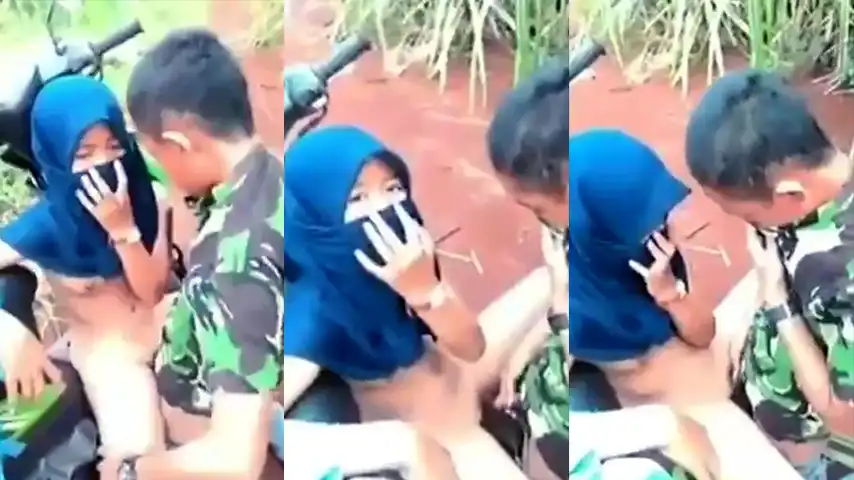 Mergokin ABG Hijab Selingkuh Sama Aparat