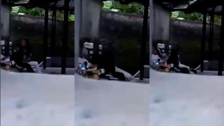 Ngintip Remaja Nyepong Kontol Diteras