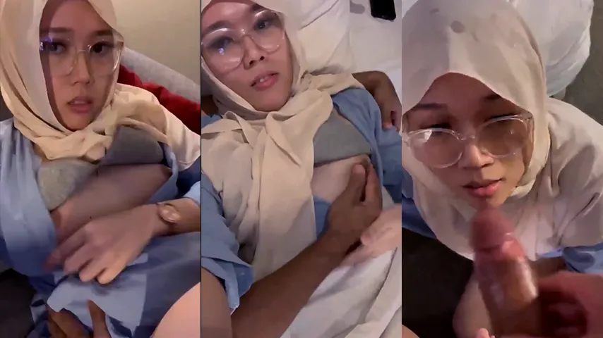 Pacar Jilbab Jilmek Dulu Lanjut Nyepong