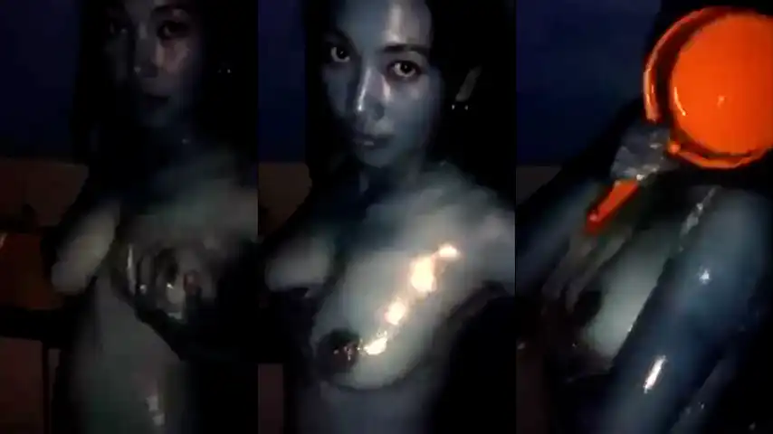 Rekam Bini Tobrut Lagi Mandi