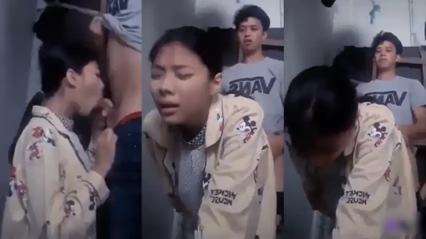 Sepasang Remaja Ngewe Digudang Rumah