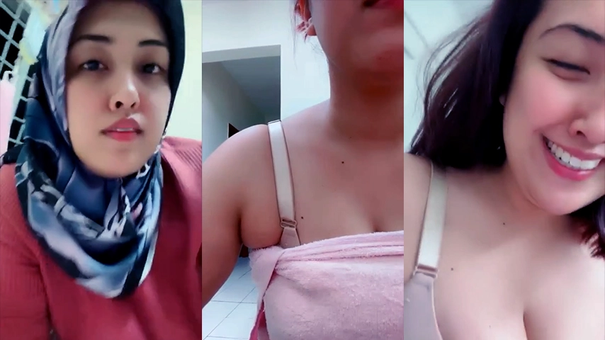 Sha Ganti Baju Pake BH Doang