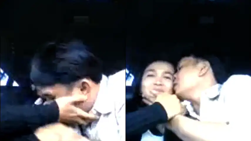 Skandal DPR Bengkulu Cium Mesra Selingkuhan