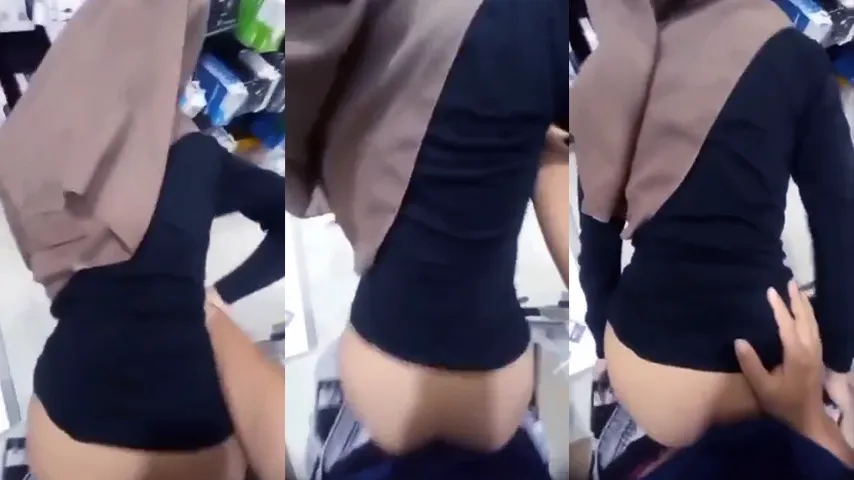 Skandal Hijab Pegawai Counter Ngentot