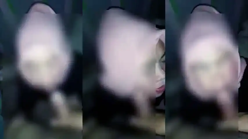 Tante Jilbab Crotin Pejuh Dimukanya