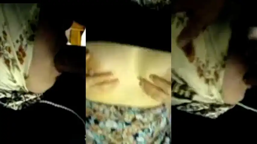 Tante Jilbab Motif Bunga Blowjob