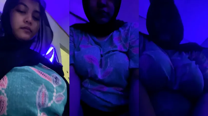 Tante Khamraisy Hijab Spill Toket Live