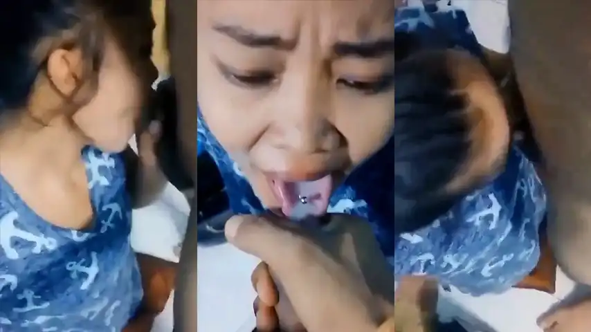 Tante Lidah Bertindik Sepong Kontol