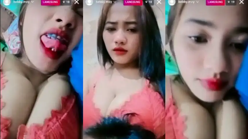 Tante Tobrut Ngewe Sambil Live IG