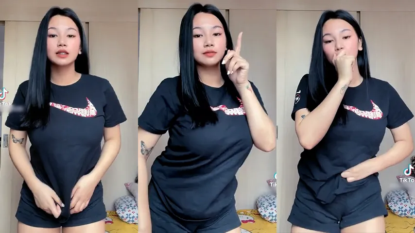 Tiktoker Cindo Baju Item Pargoy @coszip